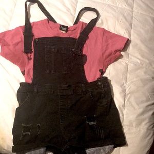 The shirt is form popular sports the shorts or from wax jean